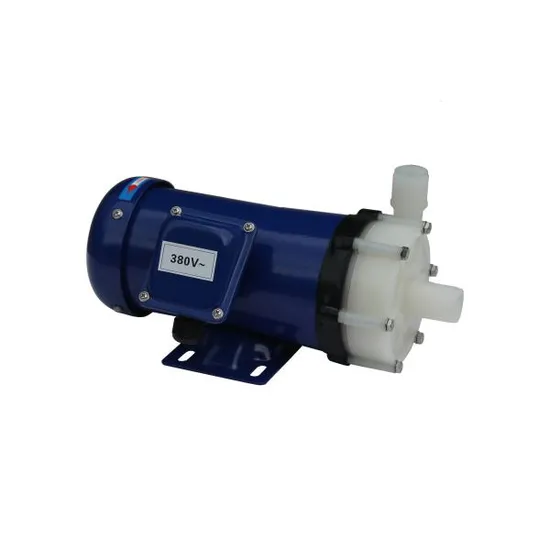 Polypropylene and PVDF Magnetic Coupled Pumps Bsp or Flange Connections