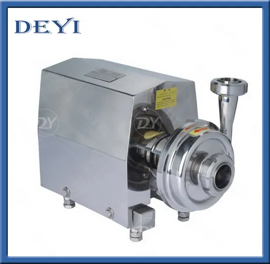 Hygienic Stainless Steel Kscp Series Sanitary Close Impeller Centrifugal Pump