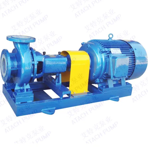 Single Stage Single Suction Chemical Water Centrifugal Pump Ihf80-65-125 Explosion-Proof VFD Double Mechanical Seal Plan21+54 Fluoroplastic Alloy Tkg/Tkw