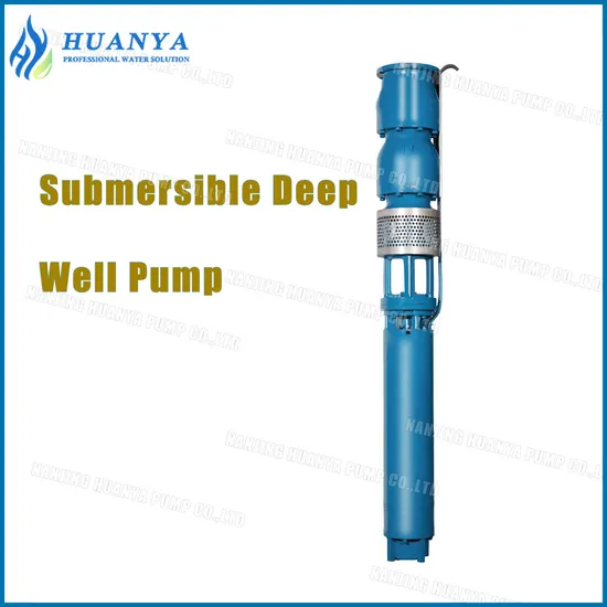Water Pump of Submersible Vertical Turbine Pump Set with Motor