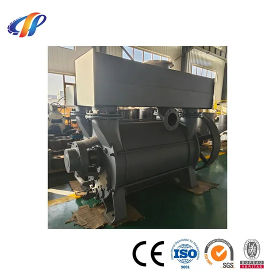 Water Ring Vacuum Pump with Belt, Gear Box, Diesel Engine High Vacuum