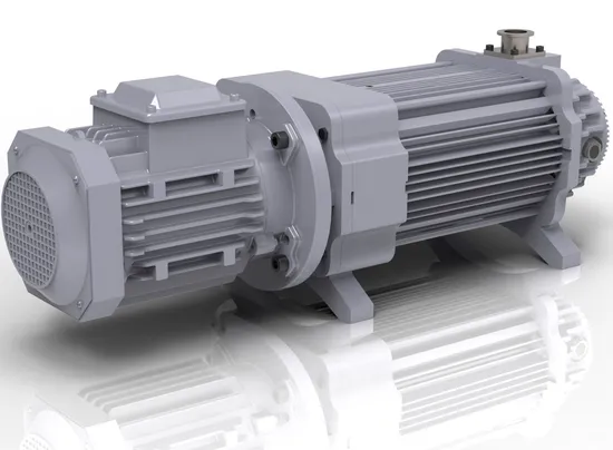 Small Dry Oil-Free Vacuum Pump for Semiconductor Welding Furnace