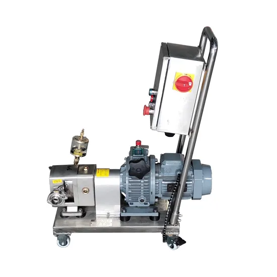 Sanitary Stainless Steel CE Certificated Lobe Pump