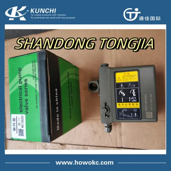 Sinotruk/Shacman/Camc/FAW/Foton Dump Truck/Tipper Truck/Cargo Truck Parts Hydraulic Manual Oil Pump Wg9719820001