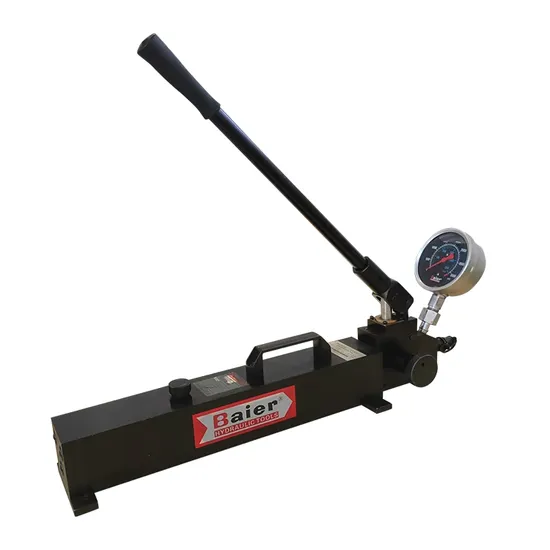 100 MPa Ultra High Pressure Dual Speed Hydraulic Hand Pump