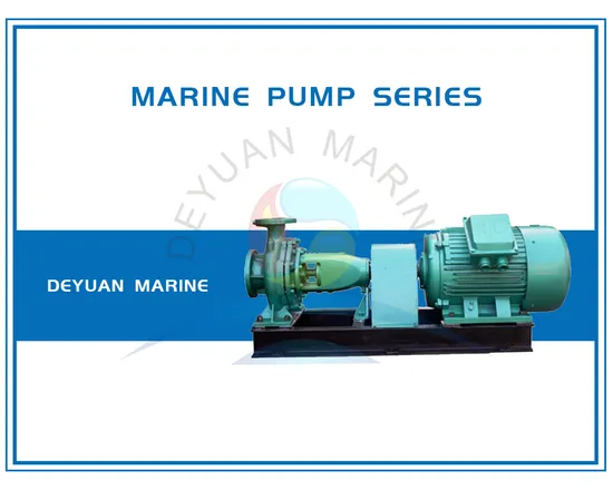 Diesel Engine Driven Marine Water Pump