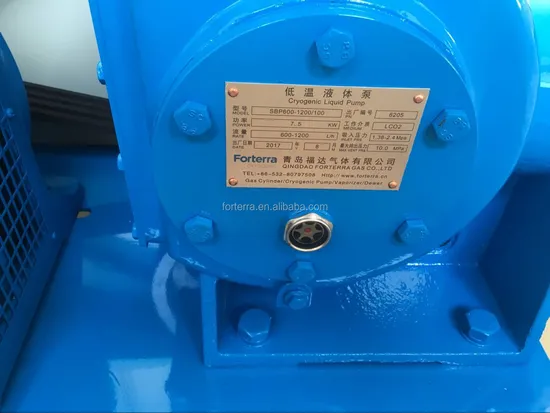 Industrial Gas Cryogenic Pump Cryogenic Liquid Oxygen Nitrogen Argon Gas Filling Pump with High Pressure