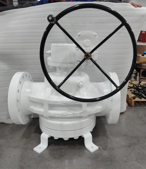 Full Bore Inverted Lubricated Plug Valve