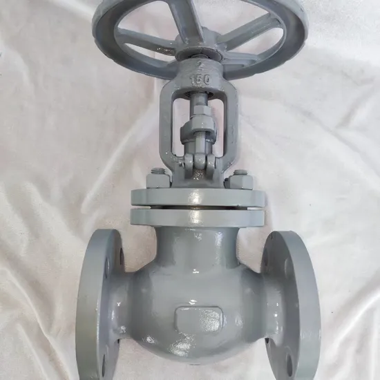 API Cast Steel Straight Pattern Globe Valve for Shut-off Wcb Wc6 Wc9