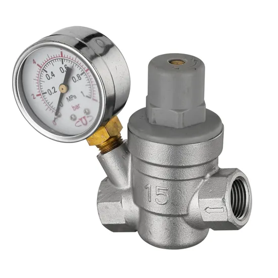 Water Pressure Regulator with NBR, EPDM and FKM Seal Materials