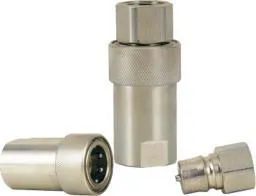 Hsp Quick Coupler SS316/SS304/Brass Gas-Liquid Coupling Connector Factory Direct Sale