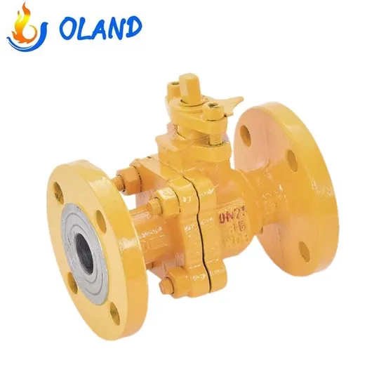 Carbon Steel Manual Flange Ball Valve DN100