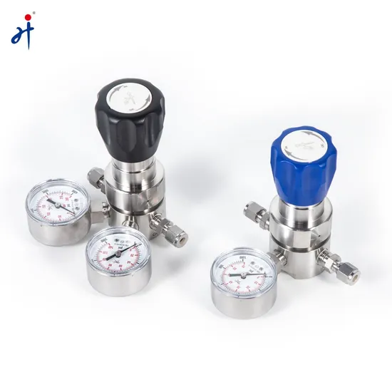 SS316L Cylinder Pressure Regulator for Oxygen CO2 Nitrogen Propane and Helium Regulator for Natural Gas