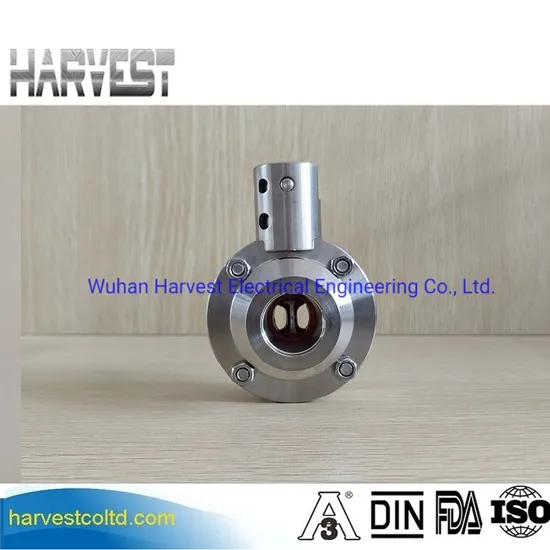 Stainless Steel 304 Kf Mannual Industrial Butterfly Valves Kf16/Kf25/Kf40/Kf50 Vacuum Butterfly Valves