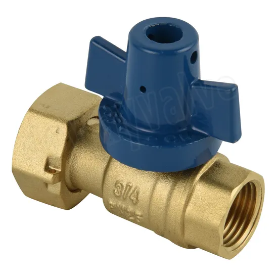 3/4 Female Thread Brass Lockable Water Meter Valve
