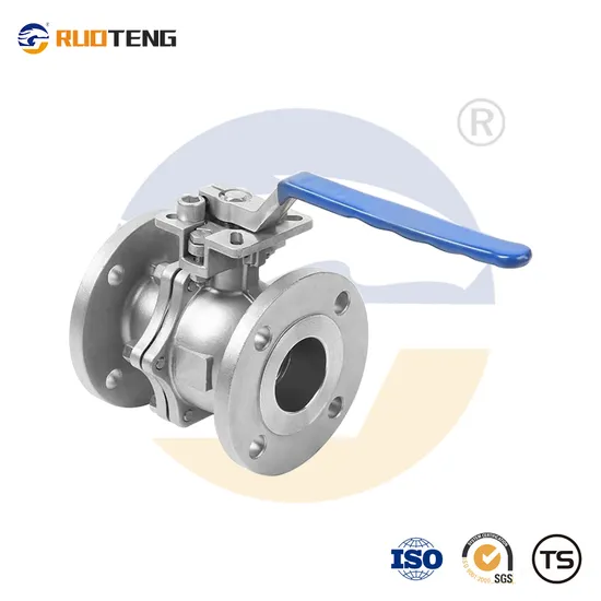 [Ruoteng] Stainless Steel ANSI ASME Ball Valve Weight Reduction Price Cheaper 150lb Ball Valve Class150 Flanged Ball Valve