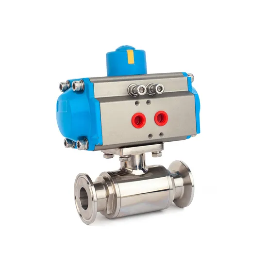 Sanitary Pneumatic Food Grade Welded \Clamp\Threaded Ball Valve