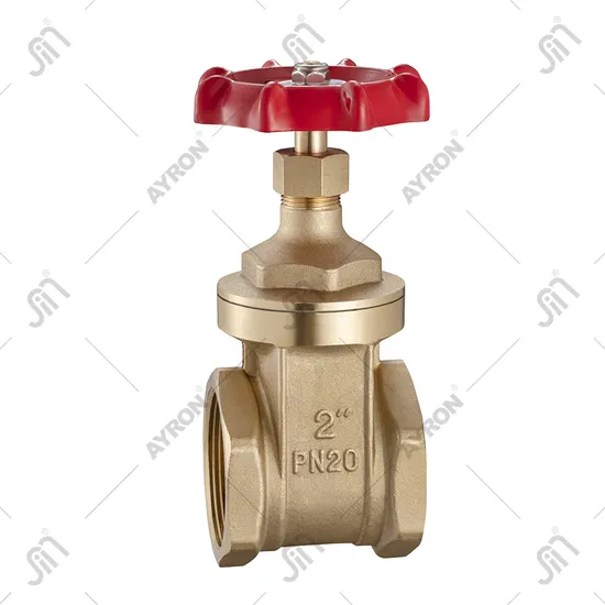 Brass Gate Valve - 2900 (Heavy type, big bore, PN20) - Ayron Brand