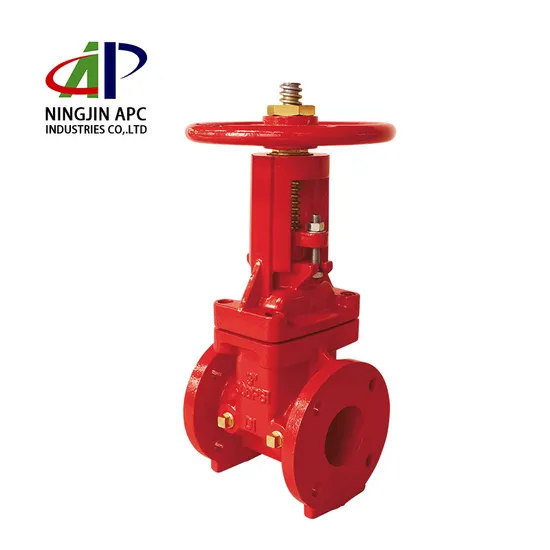 FM UL Approved Gate Valve with Pn16 Flange 300psi