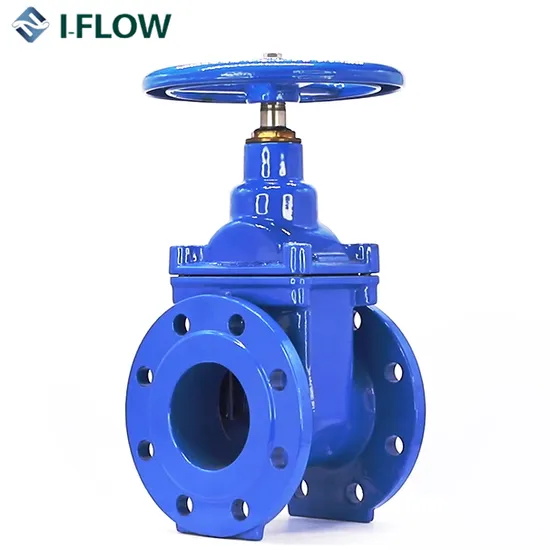 Manufacturers Ductile Iron Resilient Flanged Gate Valve