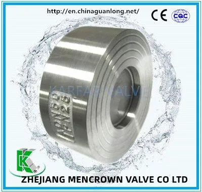 Wafer Lift Type Spring Loaded Non Return Check Valve (H71H/W)