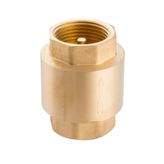 High Quality Forged 1/2 Inch to 4 Inch Brass Vertical Lift Check Valve, Brass Spring Check Valve