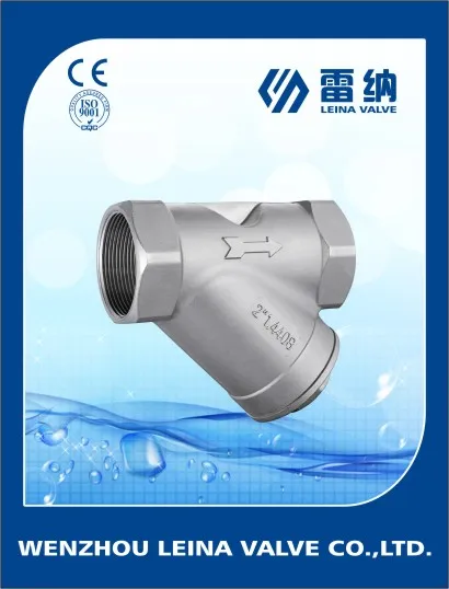 Stainless Steel Gate Valve Oil and Gas 800wog Y Type Check Valve