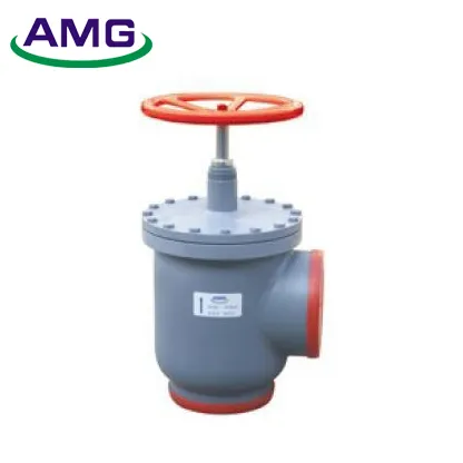 DN100-DN350 Butt Welding Angle Ammonia Stop Check Valve for Refrigeration