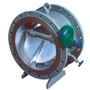 Counter Weight Hammer Swing Type Slow Shut Non Slam Non Return Check Valve
