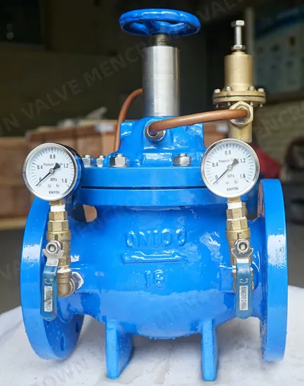 Diaghragm / Piston Constant Downstream Pressure Flow Control Regulating Control Valve (GL400X)