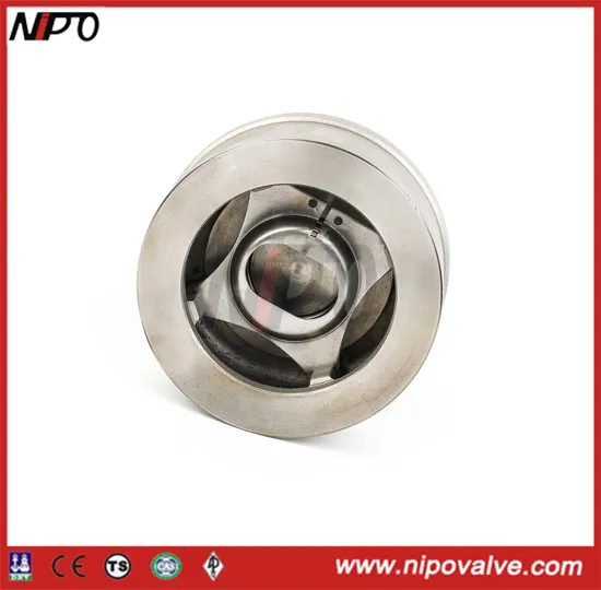Stainless Steel Spring Loaded Wafer Type Lift Check Valve