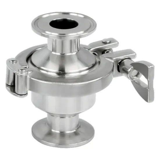 ISO90001 Sanitary Middle Clamp Stainless Steel Check Valve for Liquid
