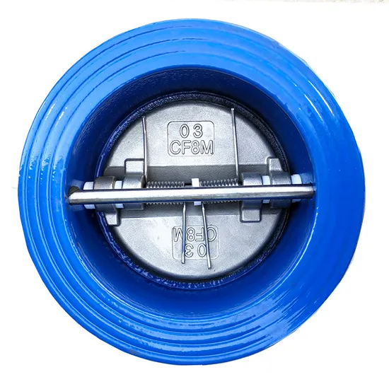 Factory Price DN150 Ductile Iron Dual Plate Wafer Check Valve