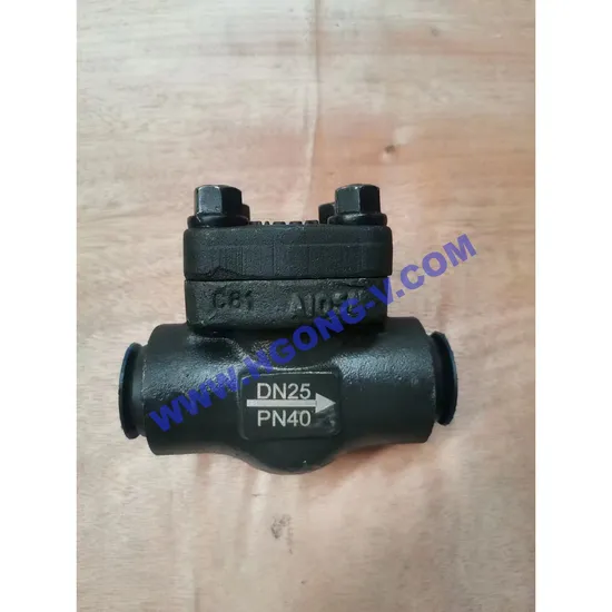 API/ANSI/DIN Swing Forged Steel F11 F22 Welded Industrial Lift Single Disc Swing Forged Check Valve