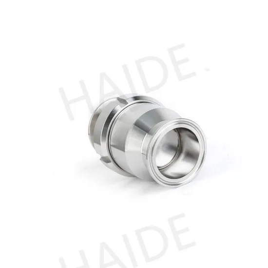 Factory Price DIN11851 Sanitary/Stainless Steel MID Clamp Check Valve Clamped Connection End