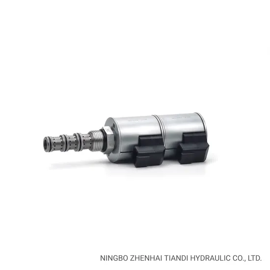 Sv-10-34h Hydraulic Solenoid Spool Four Way Three Position Solenoid Valve