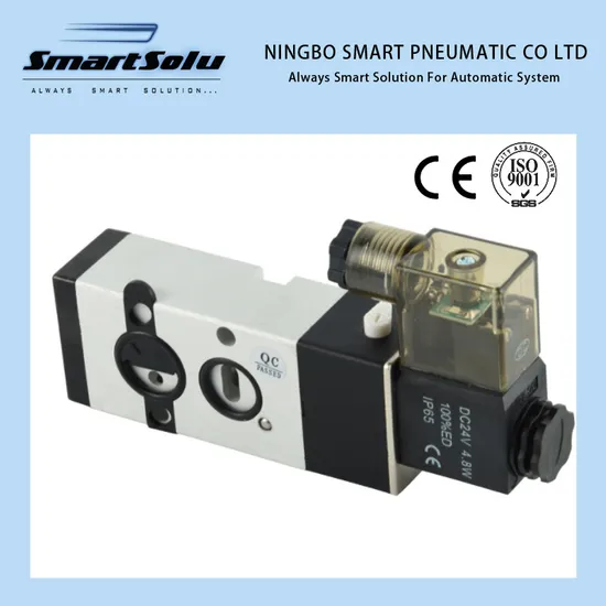 New Design 3/2 5/2 4m310 Namur Pneumatic Aluminum Solenoid Valve