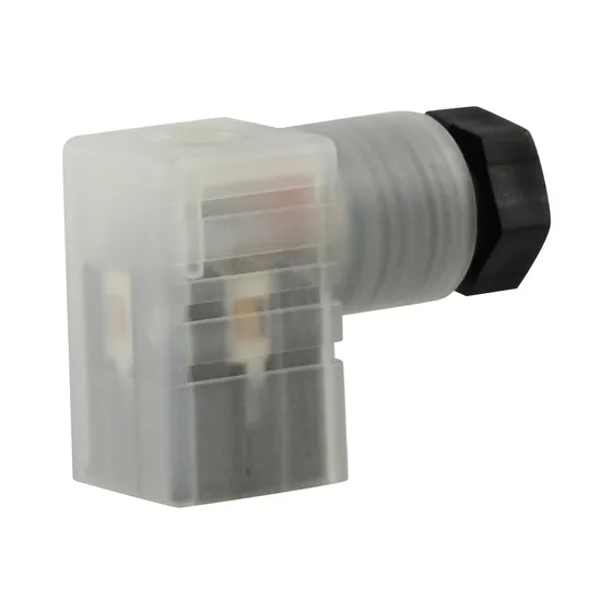 DC24V AC220V Electromagnetic Valve Plug Connector 8*8