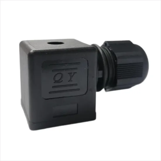 DIN43650A Waterproof Grade IP67 External Thread Connector