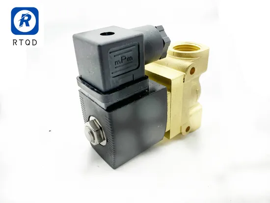 Fabricante De China Alta Presion High Pressure Cuerpo De Cobre Brass Body and Copper Coil Solenoide Valvula Solenoid Valve 5405 Series