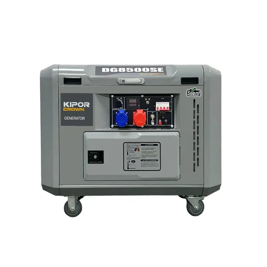 Small Portable 7500 Watt Three Phase Diesel Generator for 220V Home