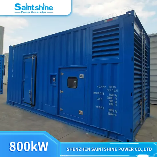 Saintshine 800kw 600kw 1000kw 1350kw 1500kw Engine Electrical Power Generator Set with High Quality