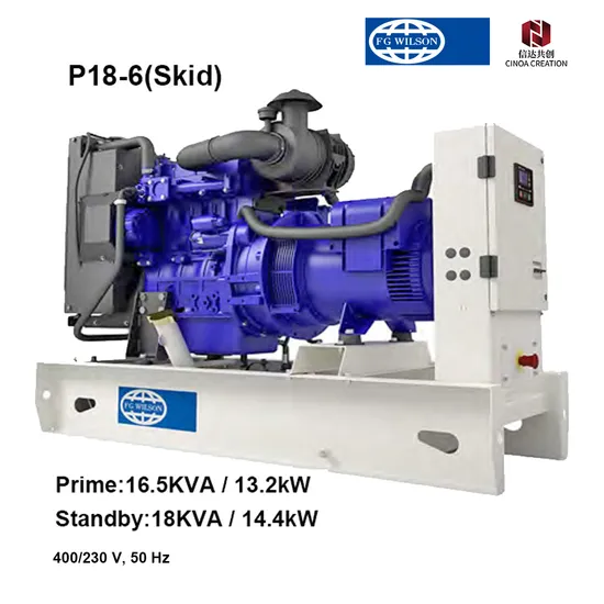 Wilson 16.5kVA/13.2kw Diesel Generator Set
