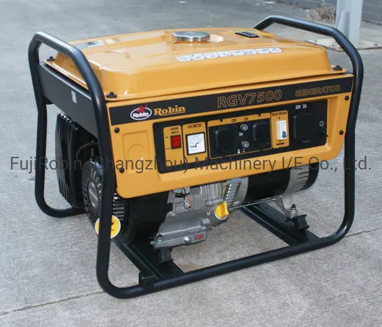 Original Robin Gasoline Generator 7kw China Factory Open Type for Home Use