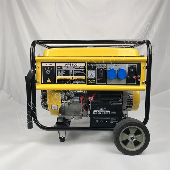 Ap6500 5kw 5000W Electric Generator Gasoline Generator Portable Gasoline Generator