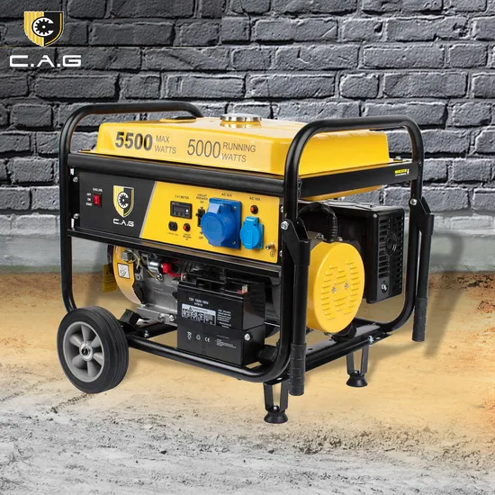 6000W/6000watts/6kVA 7000W/7000watts/7kw/7kVA Silent Portable Power Emergency Gasoline Generator with CE Soncap Certificate