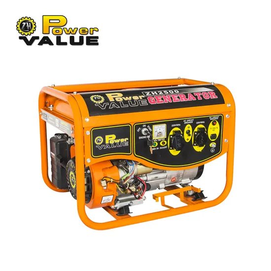 Power Value Strong Power Gasoline Engine 2kw 2000W Gasoline Generator with Fish panel