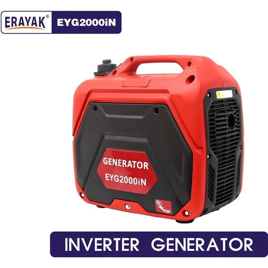 Eyg2000in Erayak Factory Price Wholesale Mini Small Portable Petrol 2000W 2kw 2.5kw 2500W 3kw 3000W 4000W Soundproof Silent Gasoline Electric Inverter Generator