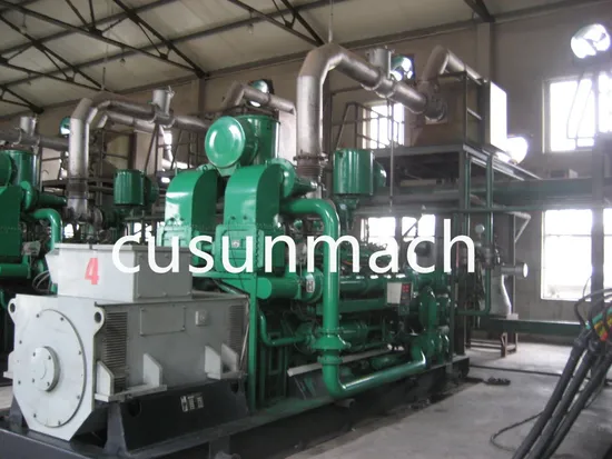 Jinan Engine 500kw Biogas Power Generator 500GF-N