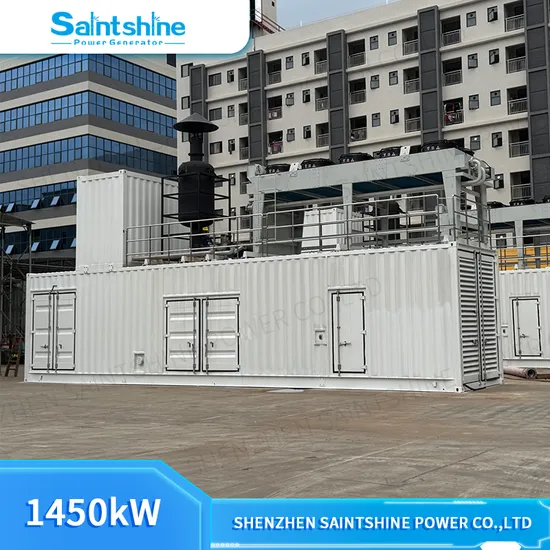 Saintshine 1450kw 1.2 MW 1.6 MW 2 MW 4.5 MW Low Emission Gas Generator Set Powered by Mwm/Yuchai Engine Electrical Power Gas Generator Set with High Quality